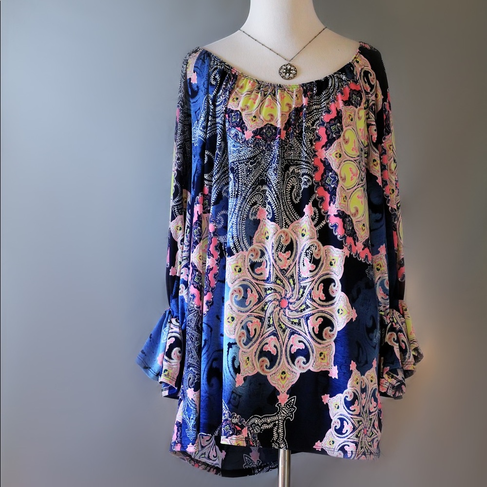 Betsy Boo’s Blue Medallion Blouse